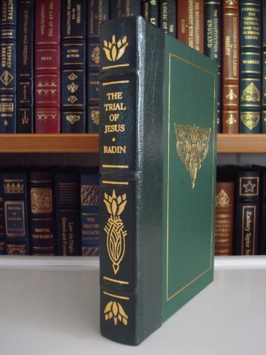 The Trial of Jesus of Nazareth (quarter leather, Gryphon Notable Trials selection) 2004 reprint of 1931 edition