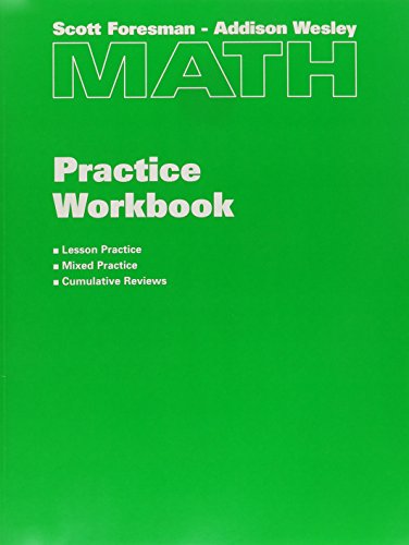 Scott Foresman Math Practice Workbook, Grade 2