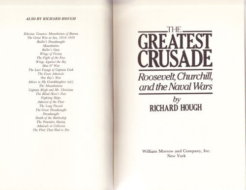 The greatest crusade: Roosevelt, Churchill, and the naval wars