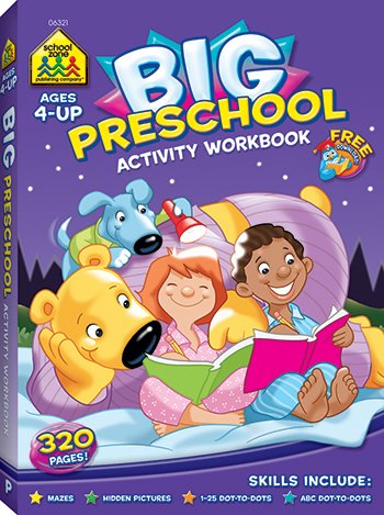 SZP06321 - BIG PRESCHOOL ACTIVITY WORKBOOK