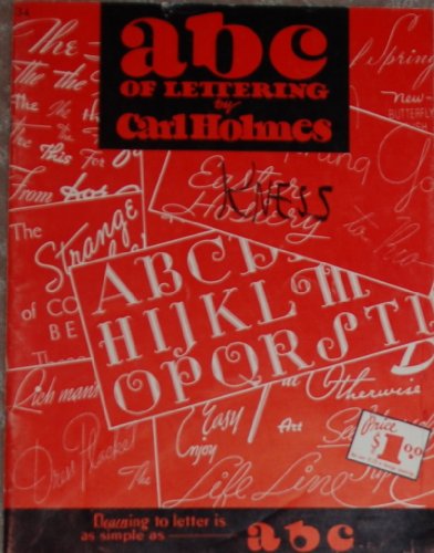 ABC of Lettering By Carl Holmes #34