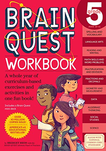 by Bridget Heos, Brain Quest Workbook: Grade 5 Paperback – May 5, 2015 (0761182780)(9780761182788)