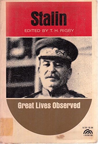 Stalin [Great Lives Observed series] (Spectrum Books)