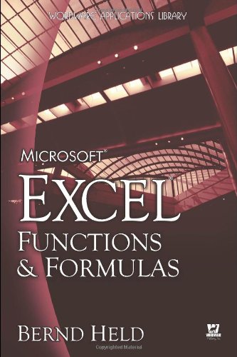 Microsoft Excel Functions & Formulas (Wordware Applications Library)