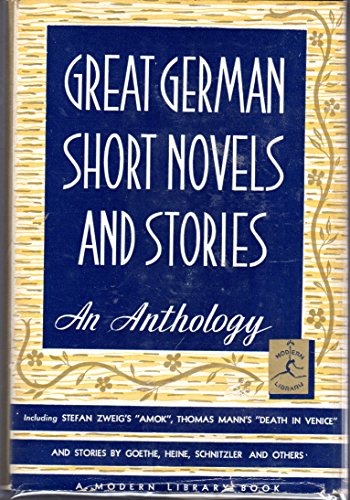 Great German Short Novels and Stories