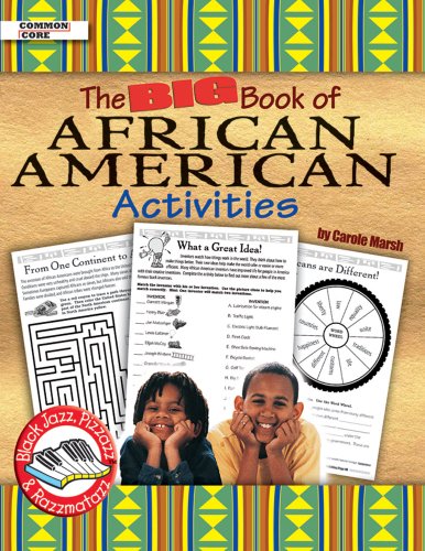 Big Book of African American Activities (Black Jazz, Pizazz & Razzmatazz)